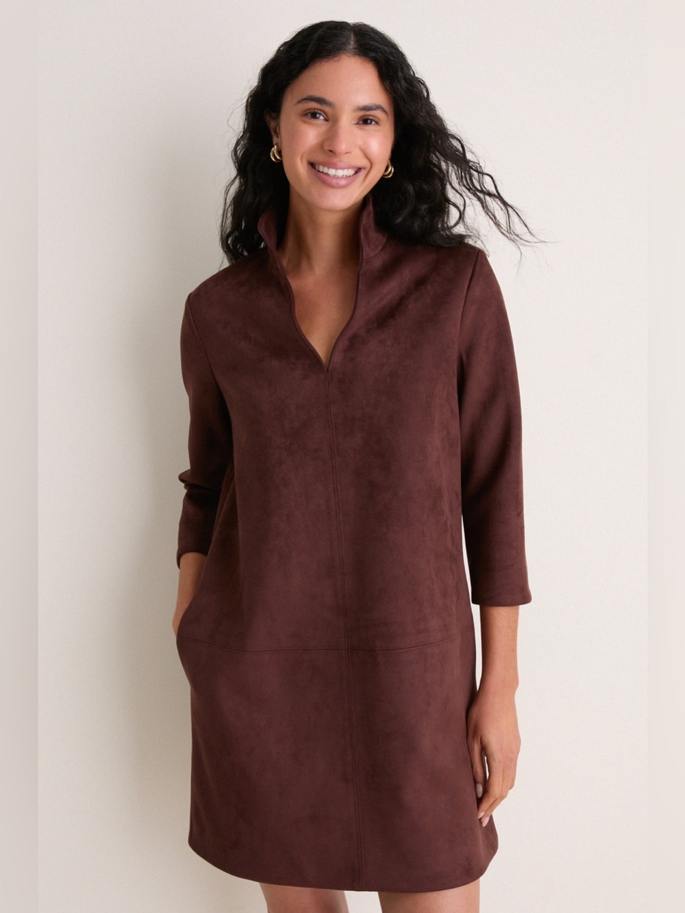TUCKERNUCK Ganache Vegan Suede Clifton Dress Size Medium NEW